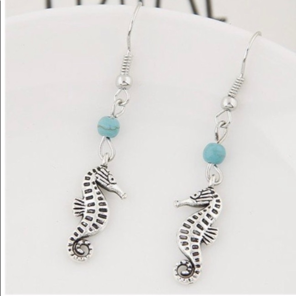 Seahorse Dangle Earrings